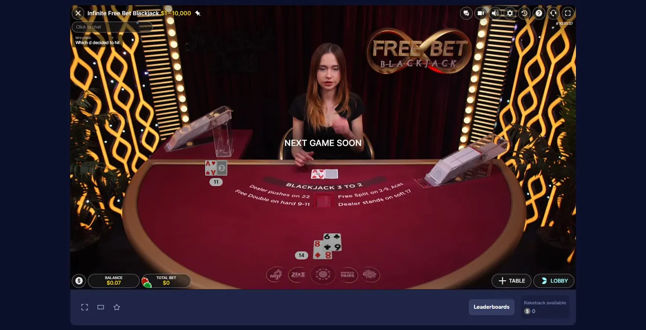 Blackjack screenshot 5